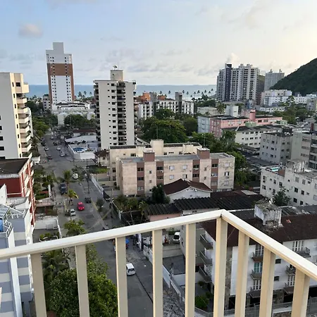 Cobertura Com Vista Para O Mar Em Guaruja Exterior photo